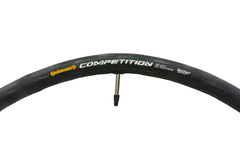 Continental Competition Tire 28" x 25mm Tubular Presta Black drive side