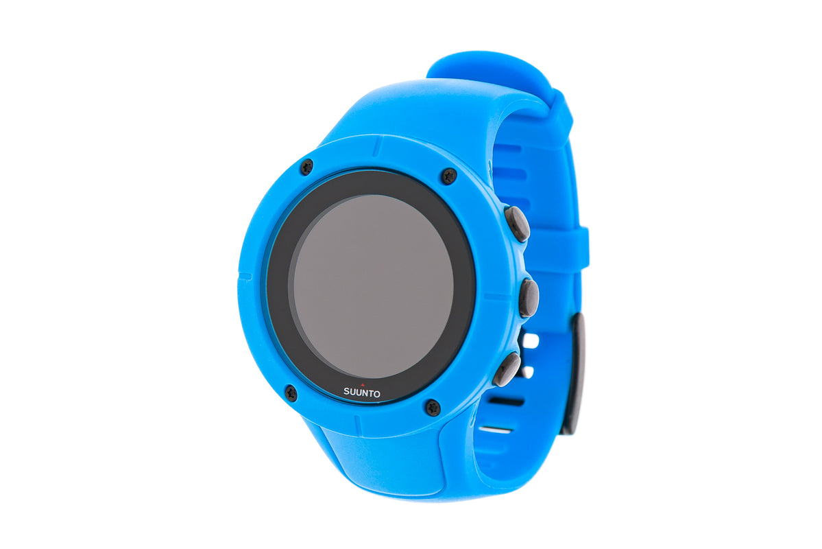 Suunto Spartan Trainer Fitness Watch GPS Wrist HR Blue drive side