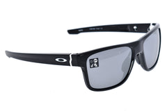 Oakley Crossrange Sunglasses Black/White Frame Gray Lens drive side