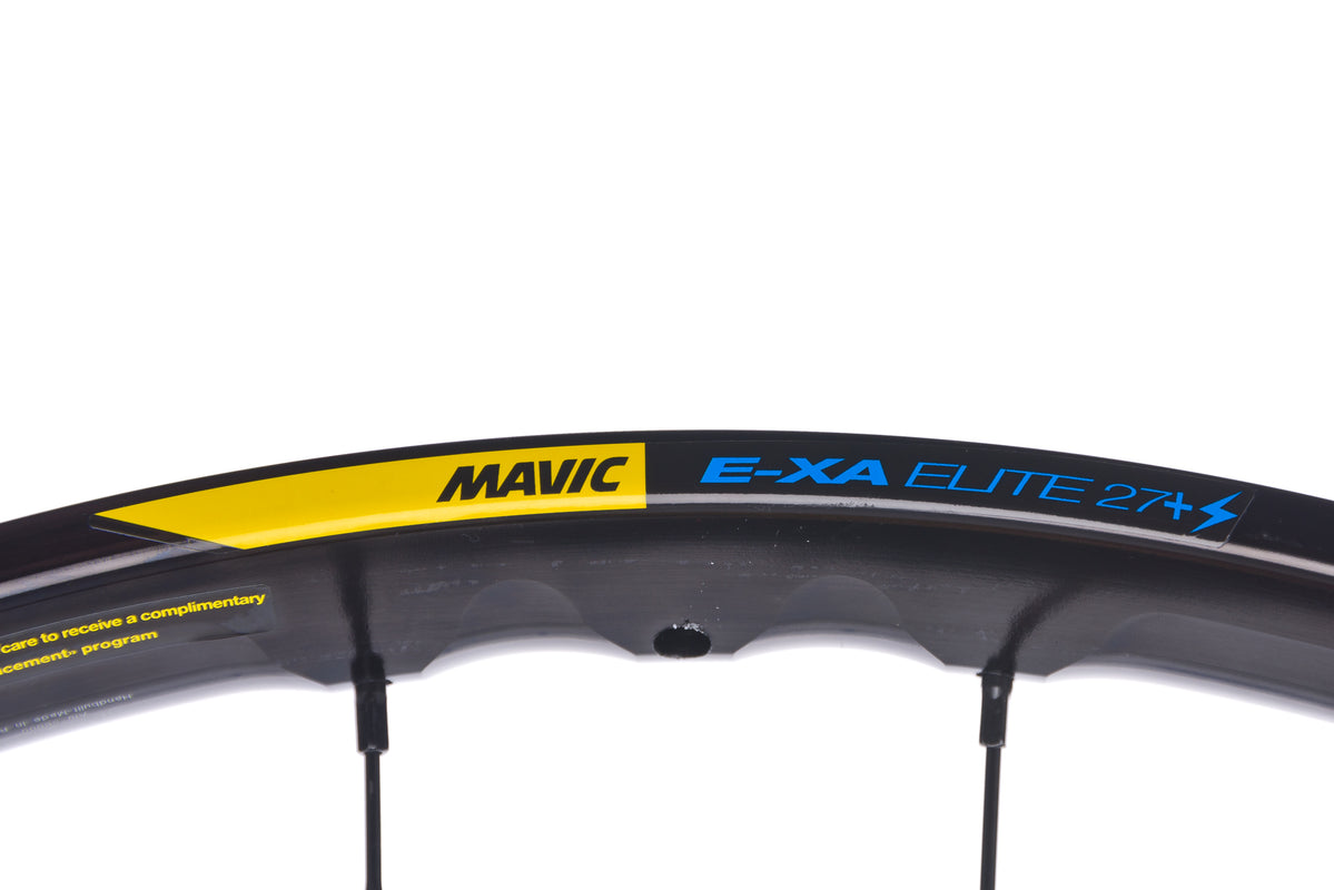 Mavic E-XA Elite Aluminum Tubeless 27.5"+ Wheelset cockpit