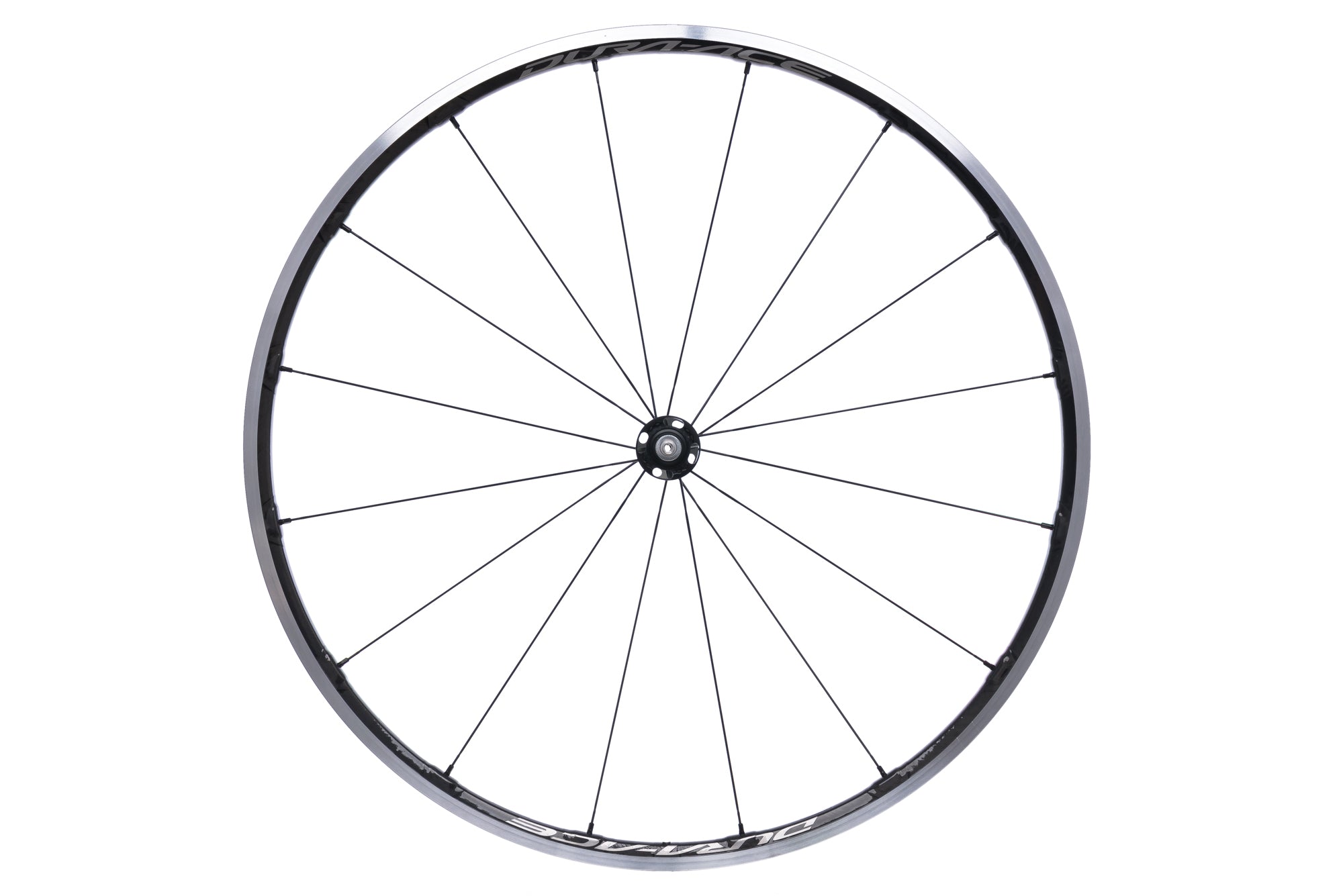 Shimano Dura Ace Carbon Alloy Clincher 700c Front Wheel drive side