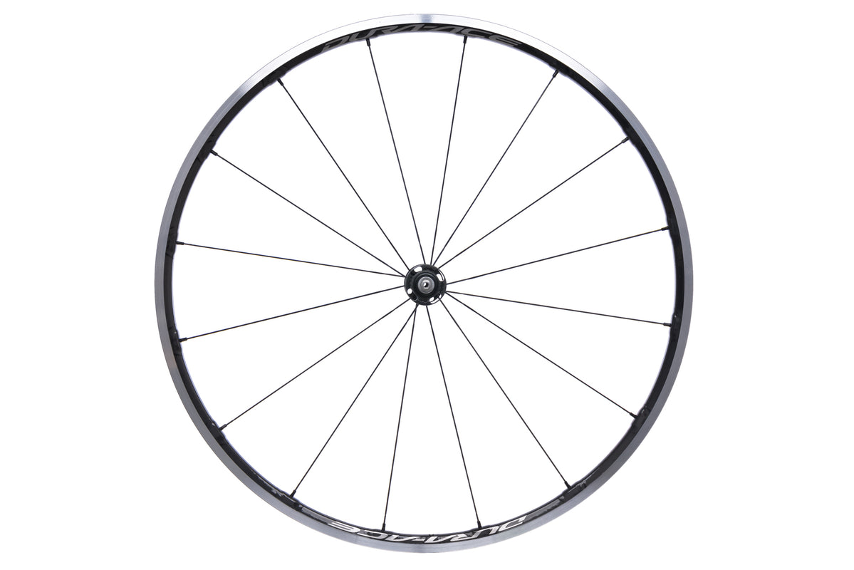 Shimano Dura Ace Carbon Alloy Clincher 700c Front Wheel non-drive side