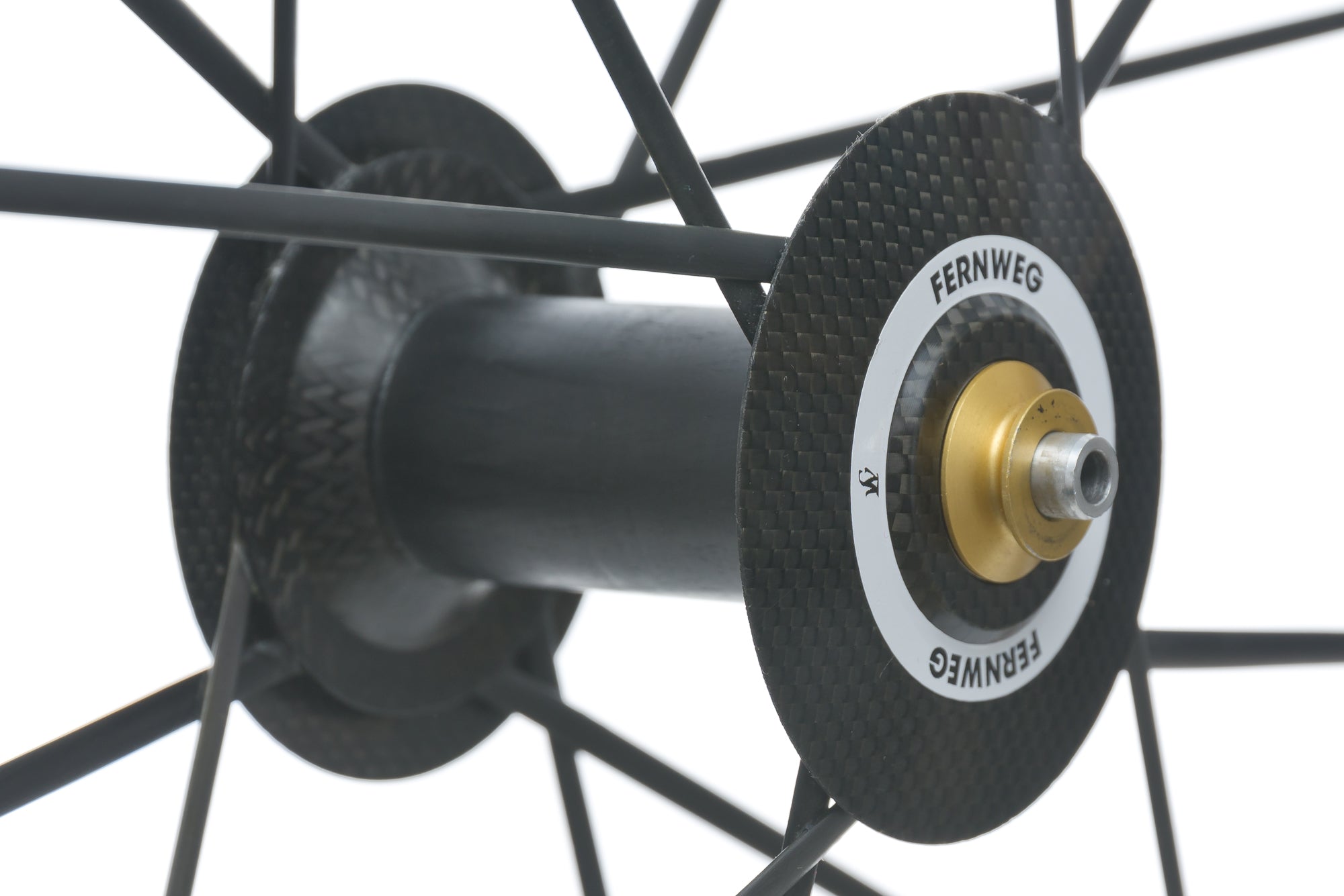 Lightweight Fernweg Carbon Tubular 700c Wheelset sticker