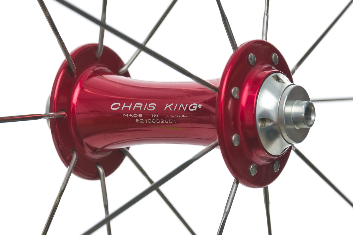 Chris King R45 Carbon Tubular 700c Wheelset non-drive side