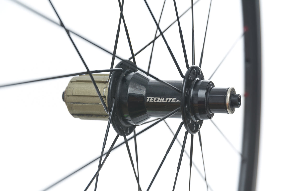 Techlite Carbon Clincher 700c Rear Wheel sticker